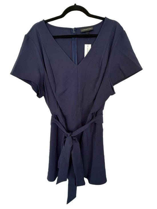 Lane Bryant Tops - NWT Lane Bryant Short-Sleeve V-Neck Lena Top, Size 20, Navy Blue